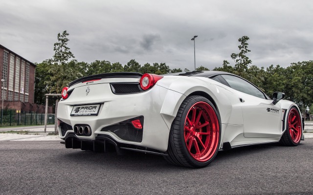 Ferrari F458 Italia Prior Design 2015. Desktop wallpaper