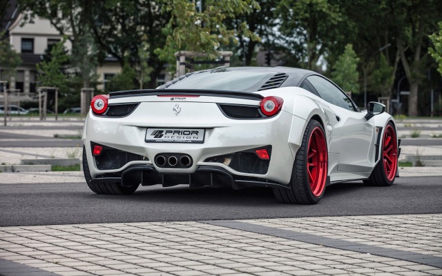 Ferrari F458 Italia Prior Design 2015. Desktop wallpaper