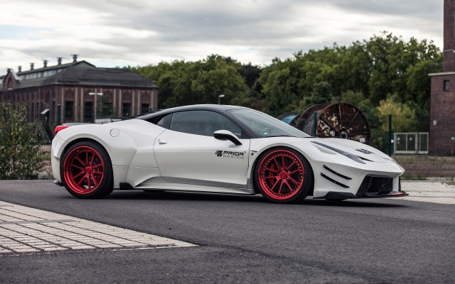Ferrari F458 Italia Prior Design 2015. Desktop wallpaper