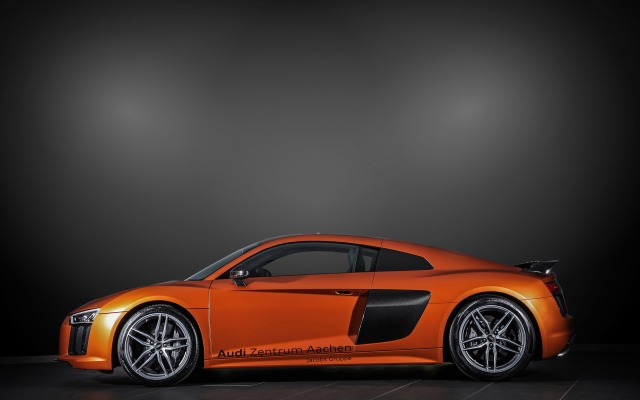 Audi R8 V10 HplusB Design 2015. Desktop wallpaper