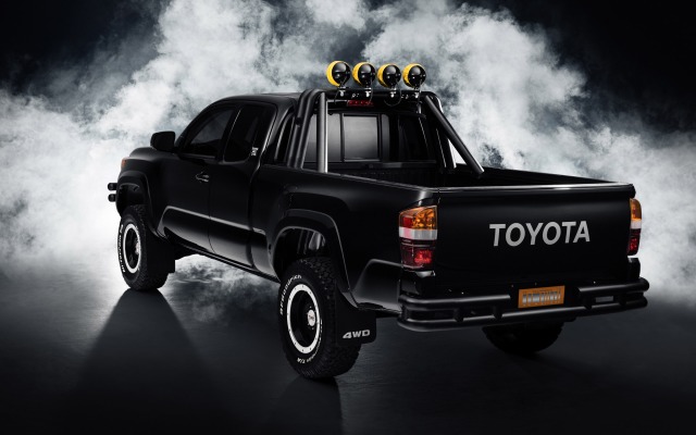 Toyota Tacoma Back to the Future Concept 2016. Desktop wallpaper