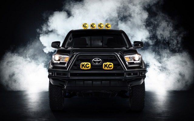 Toyota Tacoma Back to the Future Concept 2016. Desktop wallpaper