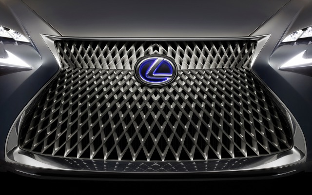 Lexus LF-FC Concept 2015. Desktop wallpaper