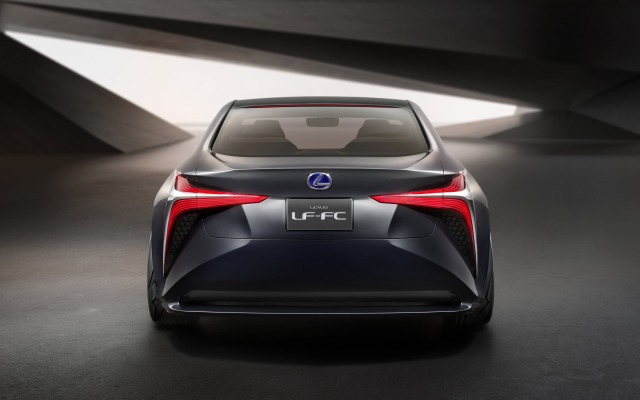 Lexus LF-FC Concept 2015. Desktop wallpaper