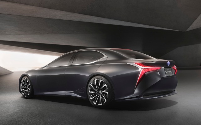 Lexus LF-FC Concept 2015. Desktop wallpaper