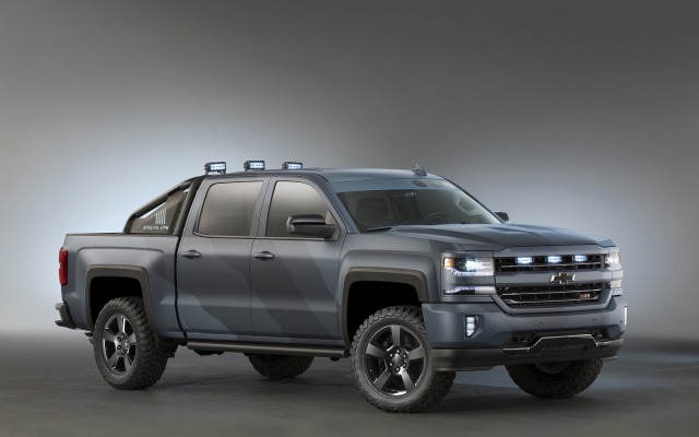 Chevrolet Silverado Special Ops Concept 2015. Desktop wallpaper