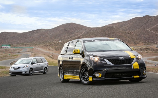Toyota Sienna R-Tuned Concept 2015. Desktop wallpaper