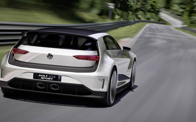 Volkswagen Golf GTE Sport Concept 2015. Desktop wallpaper