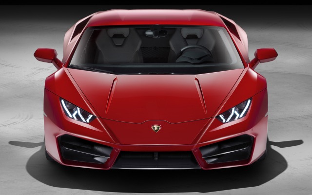 Lamborghini Huracán LP 580-2 2017. Desktop wallpaper