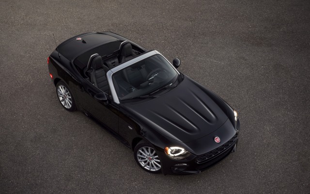 Fiat 124 Spider 2017. Desktop wallpaper