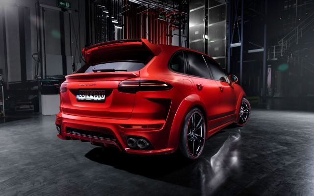 Porsche Cayenne TechArt Magnum 2015. Desktop wallpaper