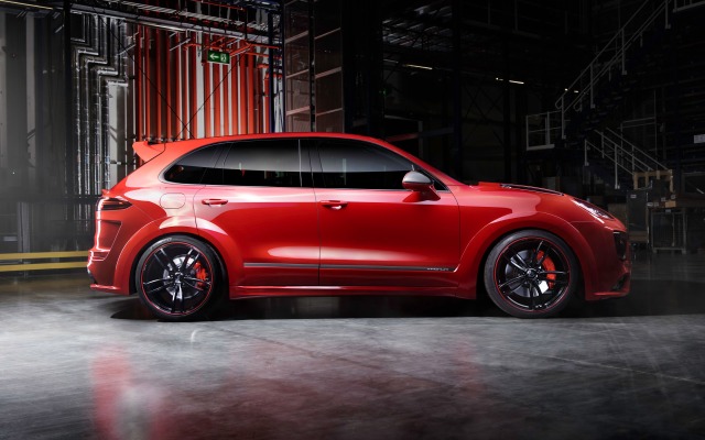 Porsche Cayenne TechArt Magnum 2015. Desktop wallpaper