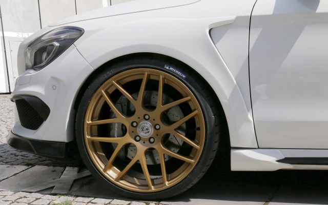 Mercedes-Benz CLA 45 AMG Loewenstein 2015. Desktop wallpaper