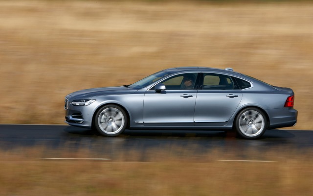 Volvo S90 2017. Desktop wallpaper