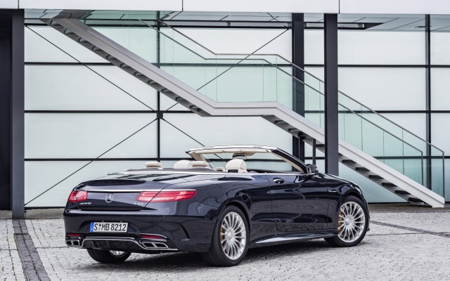 Mercedes-AMG S 65 Cabriolet 2015. Desktop wallpaper
