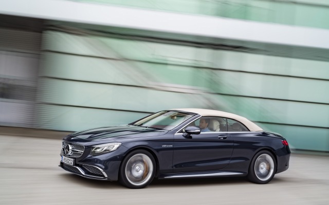 Mercedes-AMG S 65 Cabriolet 2015. Desktop wallpaper