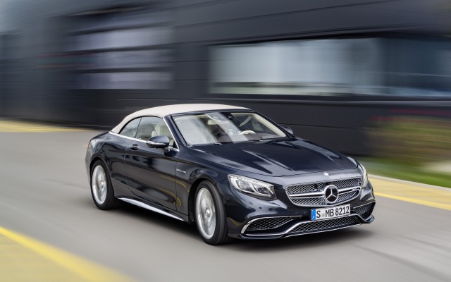 Mercedes-AMG S 65 Cabriolet 2015. Desktop wallpaper