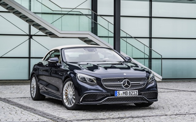 Mercedes-AMG S 65 Cabriolet 2015. Desktop wallpaper