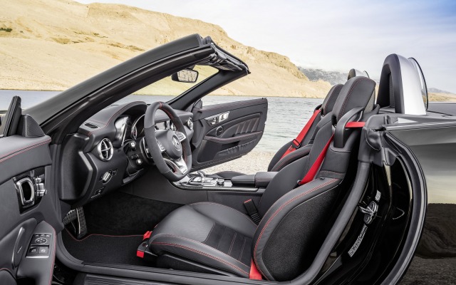 Mercedes-Benz SLC 43 AMG 2015. Desktop wallpaper