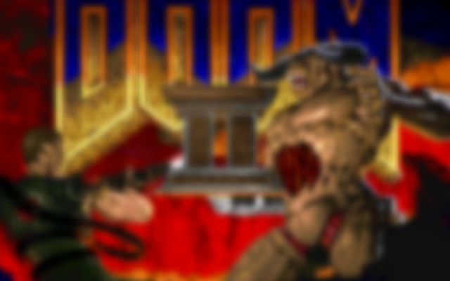 Doom. Desktop wallpaper
