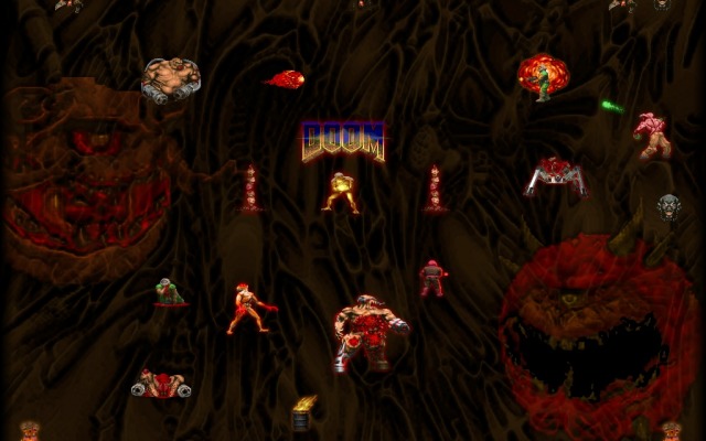 Doom. Desktop wallpaper
