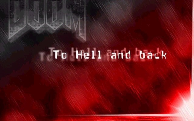 Doom. Desktop wallpaper