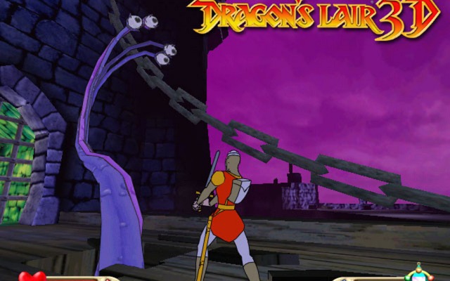 Dragon's Lair 3D. Desktop wallpaper