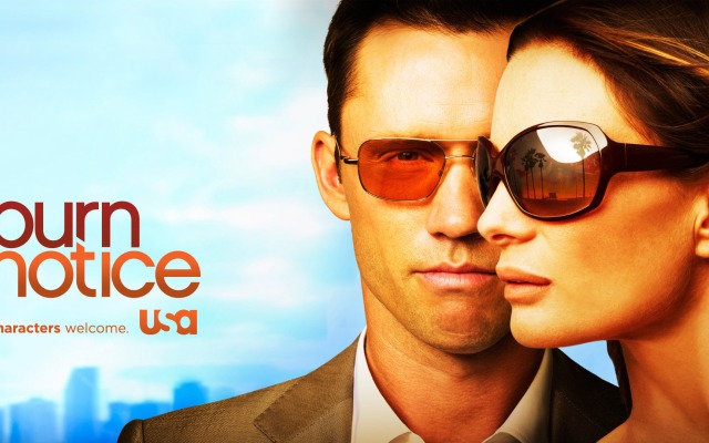 Burn Notice. Desktop wallpaper