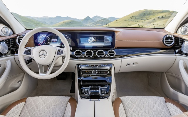Mercedes-Benz E-Class 2017. Desktop wallpaper