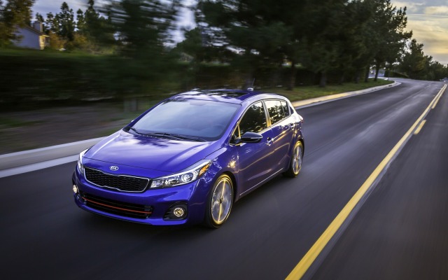 Kia Forte5 SX 2017. Desktop wallpaper