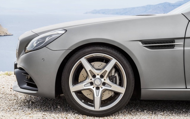 Mercedes-Benz SLC 300 AMG 2016. Desktop wallpaper
