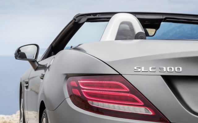 Mercedes-Benz SLC 300 AMG 2016. Desktop wallpaper