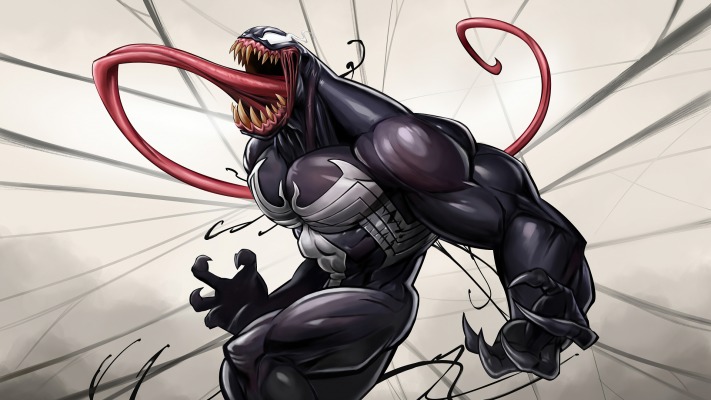 Venom. Desktop wallpaper