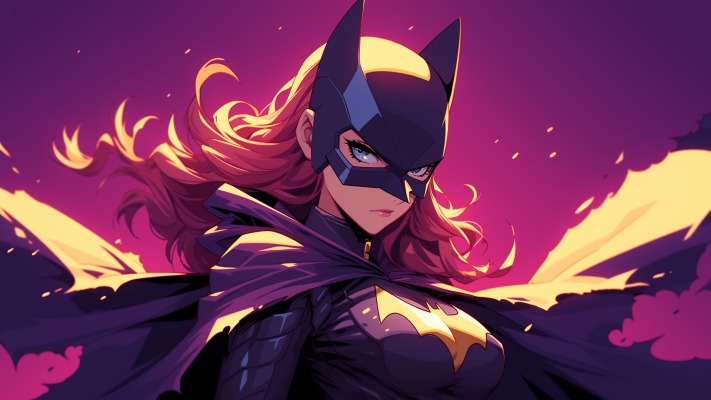 Batgirl. Desktop wallpaper