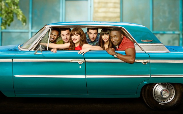 New Girl. Desktop wallpaper