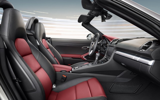 Porsche 718 Boxster 2016. Desktop wallpaper