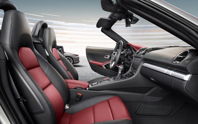 Porsche 718 Boxster 2016. Desktop wallpaper