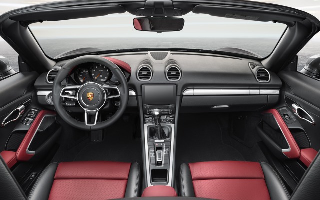 Porsche 718 Boxster 2016. Desktop wallpaper