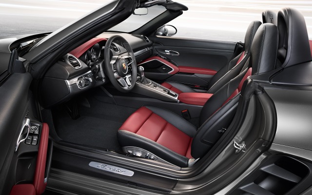 Porsche 718 Boxster 2016. Desktop wallpaper