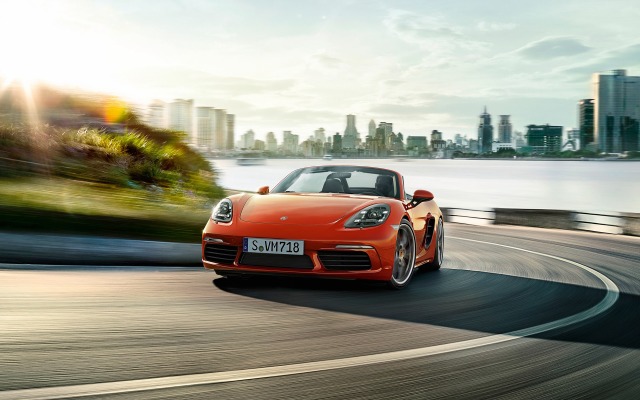 Porsche Boxster S 2016. Desktop wallpaper