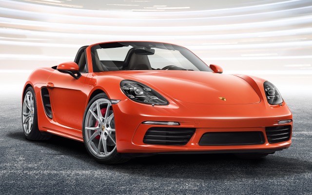 Porsche Boxster S 2016. Desktop wallpaper