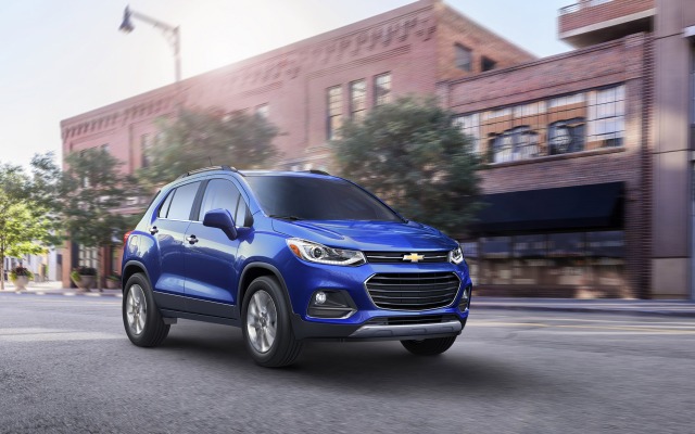 Chevrolet Trax 2017. Desktop wallpaper