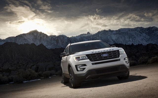 Ford Explorer XLT Appearance Package 2017. Desktop wallpaper