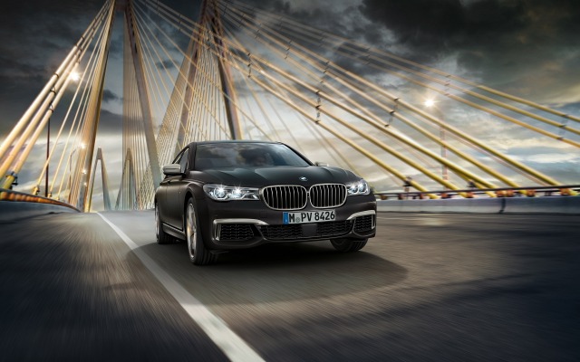 BMW M760Li xDrive 2017. Desktop wallpaper