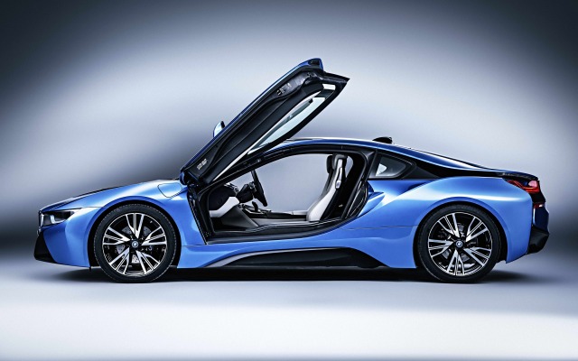 BMW i8 Protonic Red Edition 2016. Desktop wallpaper