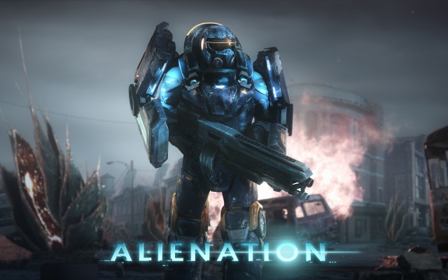 Alienation. Desktop wallpaper