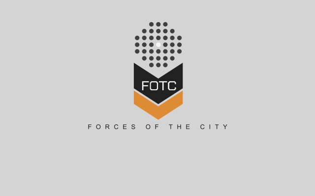 Forces of the City. Desktop wallpaper