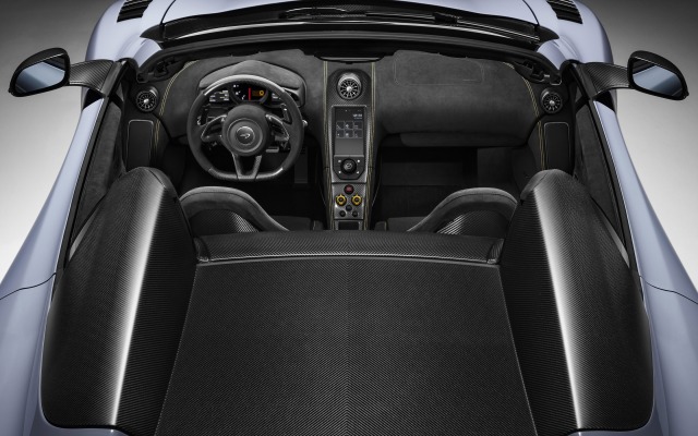 McLaren 675LT Spider MSO 2016. Desktop wallpaper