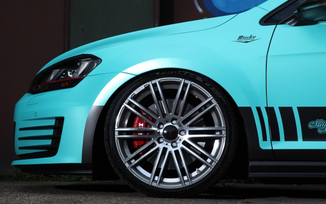 Volkswagen Golf VII GTI Cam Shaft 2014. Desktop wallpaper