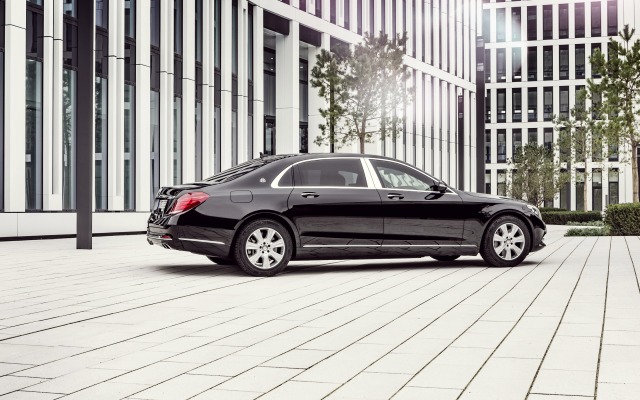 Mercedes-Benz S 600 Maybach Guard 2016. Desktop wallpaper